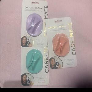 Case-Mate Lip Gloss Holder - Purple, Peach, and Teal